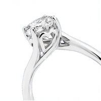 Ring Recarlo Woman Anniversary in Gold Diamante 1.10 Ct R01SO195/110F10X-14 - R01SO195/110F10X-14